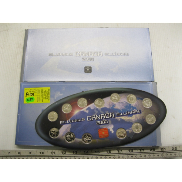2 - 2000 MILLENIUM QUARTER SETS