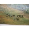 Image 2 : 1991 DON KARR PICTURE OF COTTAGE & FOREST