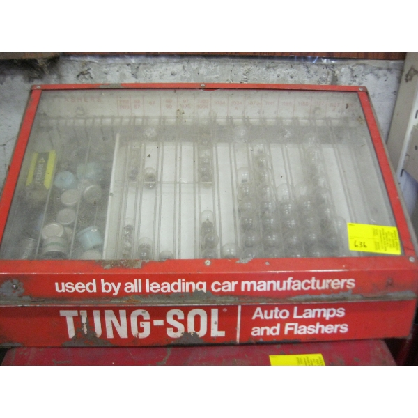 TUNG SOLE AUTO HEADLAMP DISPENSER BOX W/LAMPS