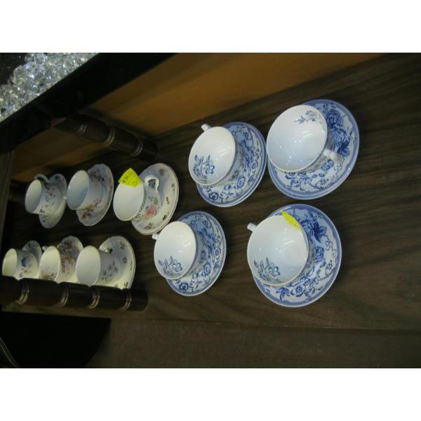 ASST. TEACUPS & SAUCERS