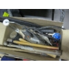 Image 2 : 3 BOXES OF MISC. TOOLS - ELECTRIC DRILL, POWER BARS, ETC.