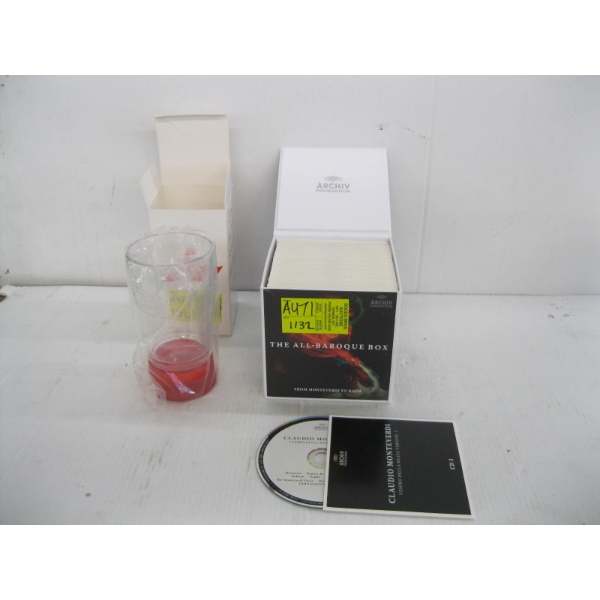 ALL BAROQUE BOX CD SET & A BUDWEISER TELEPHONE