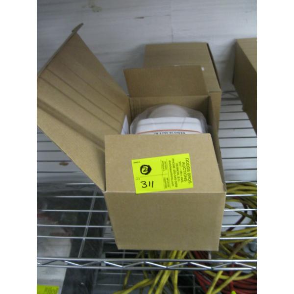 2 NEW 12V 3" INLINE FANS