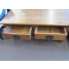Image 3 : 2 DRAWER WOODEN COFFEE TABLE