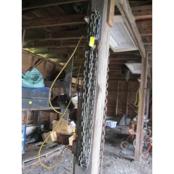 CHAIN, APPROX. 12' - DOUBLE HOOK