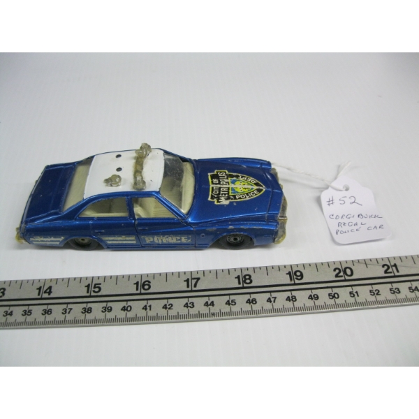 CORGI BUICK REGAL POLICE CAR - MISSING LIGHT BAR