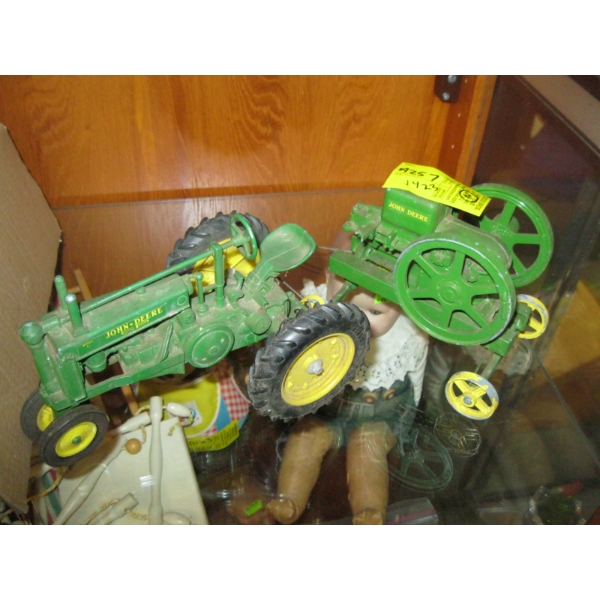 JOHN DEERE TRACTOR & JOHN DEERE PUMP