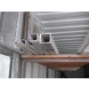 Image 3 : 2 SHELVES OF MISC. ALUMINUM, ANGLE IRON, TUBING, ETC.