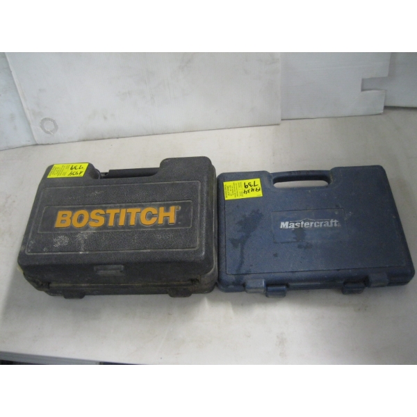 BOSTITCH HIGH SPEED IMPACT NAILER IN CASE & MASTERCRAFT TAP & DIE SET