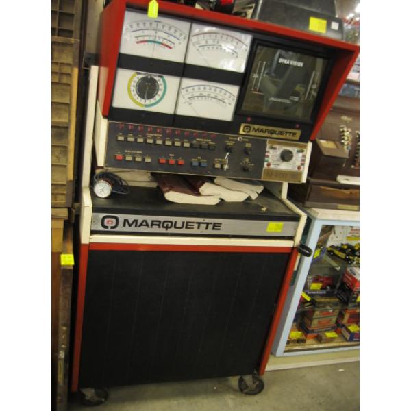 MARQUETTE ENGINE ANALYZER MACHINE W/ASST. ACCESSORIES