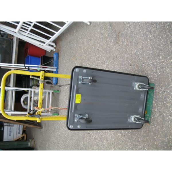 4 WHEEL CART & 4 WHEEL HAND TRUCK