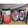 Image 2 : OIL TINS & A PLASTIC BOTTLE