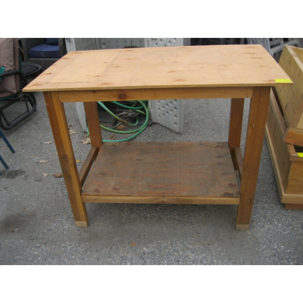 WOODEN TABLE