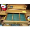 Image 3 : LG. GLASS DOORED DISPLAY CABINET W/TURNING SIDE CABINETS