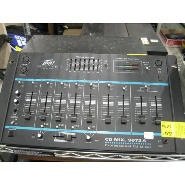 PV CD MIX 9072A PROFESSIONAL DJ MIXER