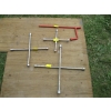 Image 1 : 3 WHEEL WRENCHES & A JACK HANDLE