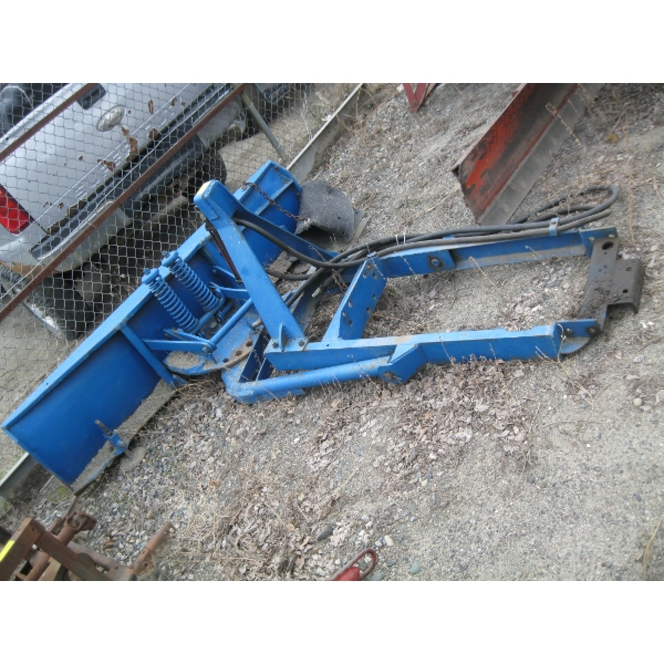 SNOW BLADE OFF THE FRONT OF ONE OF THE FORD TRACTORS - HYDRAULIC LIFT UP & DOWN