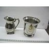 Image 1 : SILVER WINE/ICE BUCKET & A SILVER WATER PITCHER
