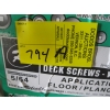 Image 4 : 4 BINS OF ASST. SCREWS & NAILS