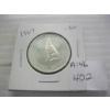 Image 1 : 1967 CDN SILVER 50 CENT COIN - THE WOLF