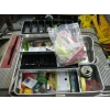 Image 1 : METAL TACKLEBOX W/ASST. CONTENTS