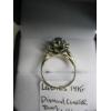 Image 4 : LADIES 14KT DIAMOND CLUSTER RING W/A $1,860, SZ 5 3/4