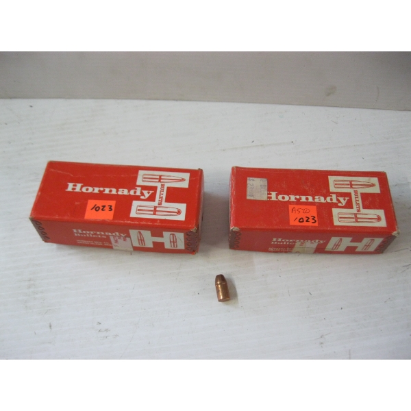 2 BOXES OF BULLETS - .38CALIBER & .45 CALIBER