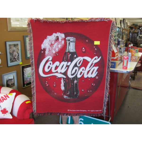 COCA COLA BLANKET