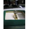 Image 4 : 14KT BAND, 3.7G, 17 DIAMOND CLUSTER RING, SZ 6