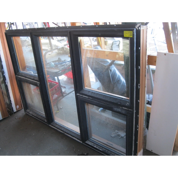 47"X72" WOOD INTERIOR METAL EXTERIOR WINDOW W/OPENERS