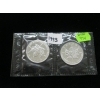 Image 1 : 2 - 1993 CDN MAPLE LEAF 1 OZ. .999 SILVER COINS (TAX EXEMPT)