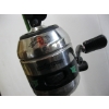 Image 3 : GREEN ROD & UNIQUE CHROME REEL