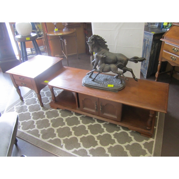 MATCHING MAPLE & END TABLE