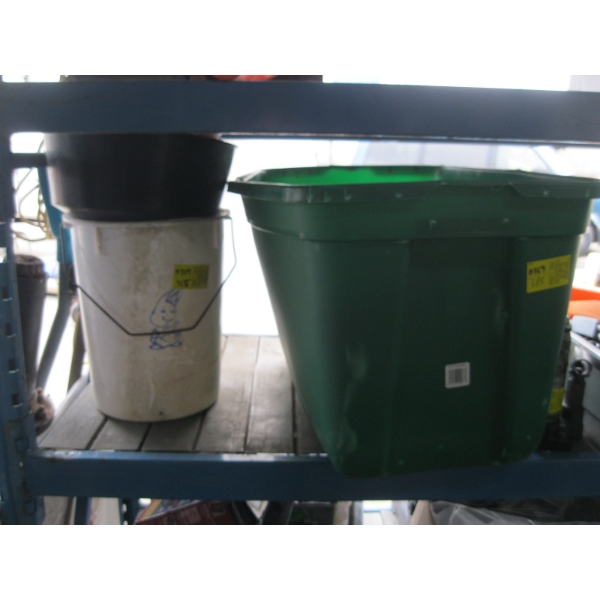 ASST. FILTERS: FUEL, AIR, SPARK PLUGS, BUCKET OF FUNNELS. ETC