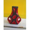Image 2 : WEST GERMAN ROTH 312 RED GUITAR MCM VASE