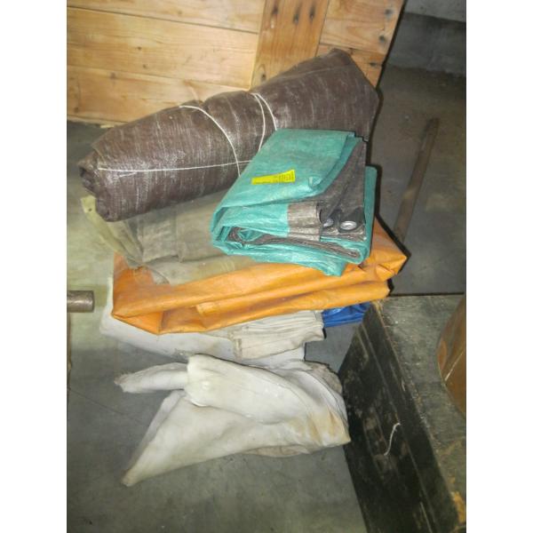 MISC. PAINTER'S BLANKETS, TARPS, ETC.