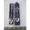 Image 2 : MISC. COLLECTOR SPOONS, BABY SPOON, GRAPE CUTTER