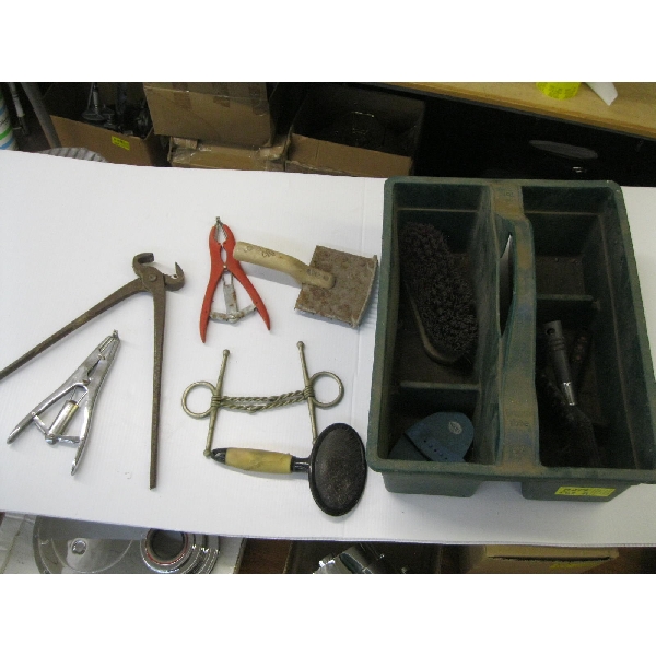 ASST. HORSETACK, BRUSHES, ETC.