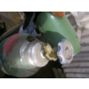 Image 5 : WOODEN BOX OF TORCHES & HOSES & 1 OXYGEN TANK & 1 OXY ACETYLENE TANK