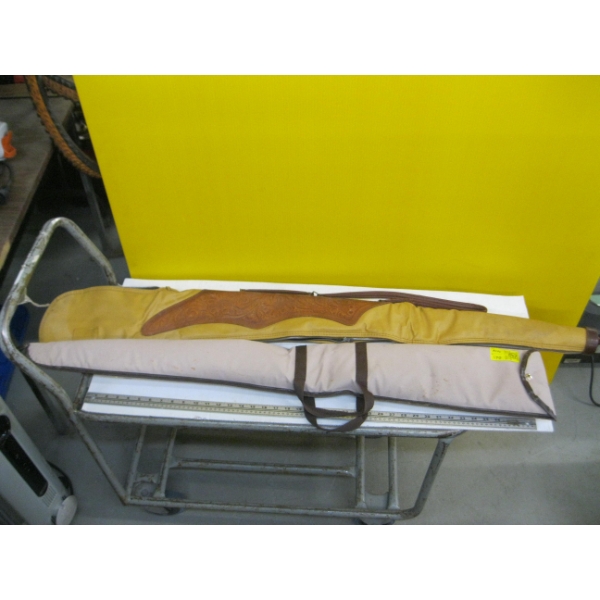 2 SOFT SIDED GUN CASES