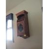 Image 2 : WALL MOUNT HANGING SHELF UNIT W/GLASS DOOR