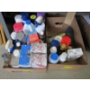 Image 1 : 2 FLATS OF KITCHEN ITEMS, CLEANERS, ETC.