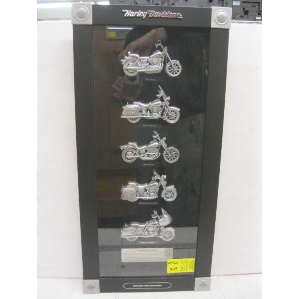 HARLEY DAVIDSON BOXED MOTORCYCLE DISPLAY