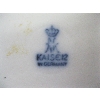 Image 4 : BAVARIAN GERMAN WHITE VASES & 2 CANDLEHOLDERS