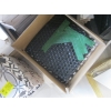 Image 1 : 3 PART BOXES OF DECORATIVE WALL BUTTON BLACK & WHITE SHEET TILE