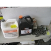 Image 1 : CHAINSAW OIL, CHAIN WRENCHES, ETC.