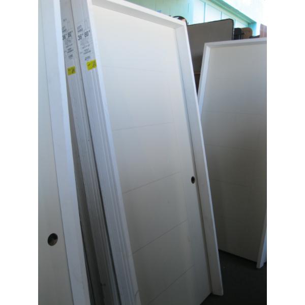 36" X 80" LEFT HAND INTERIOR DOOR W/FRAME