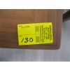 Image 4 : LG. 125CM SQUARE WOOD COFFEE TABLE