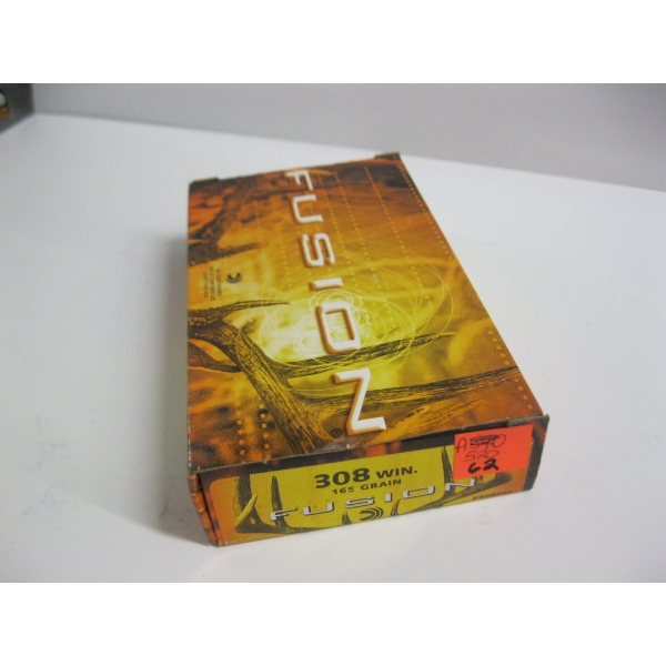 FUSION .308WIN 165 GRS|20 CENTERFIRE RIFLE CARTRIDGES