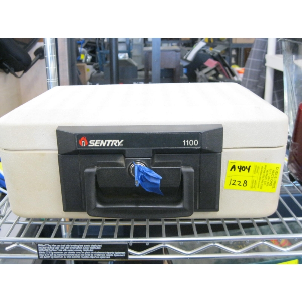 SENTRY FIREPROOF LOCK BOX